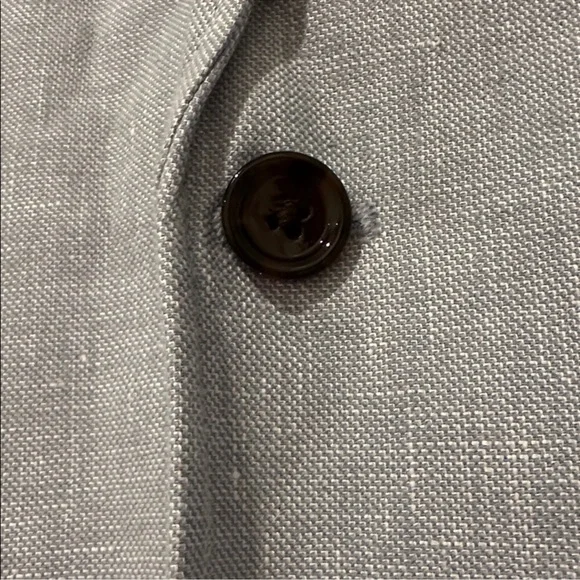 J. Crew Light Blue-Gray Linen Blazer - Picture 2 of 5